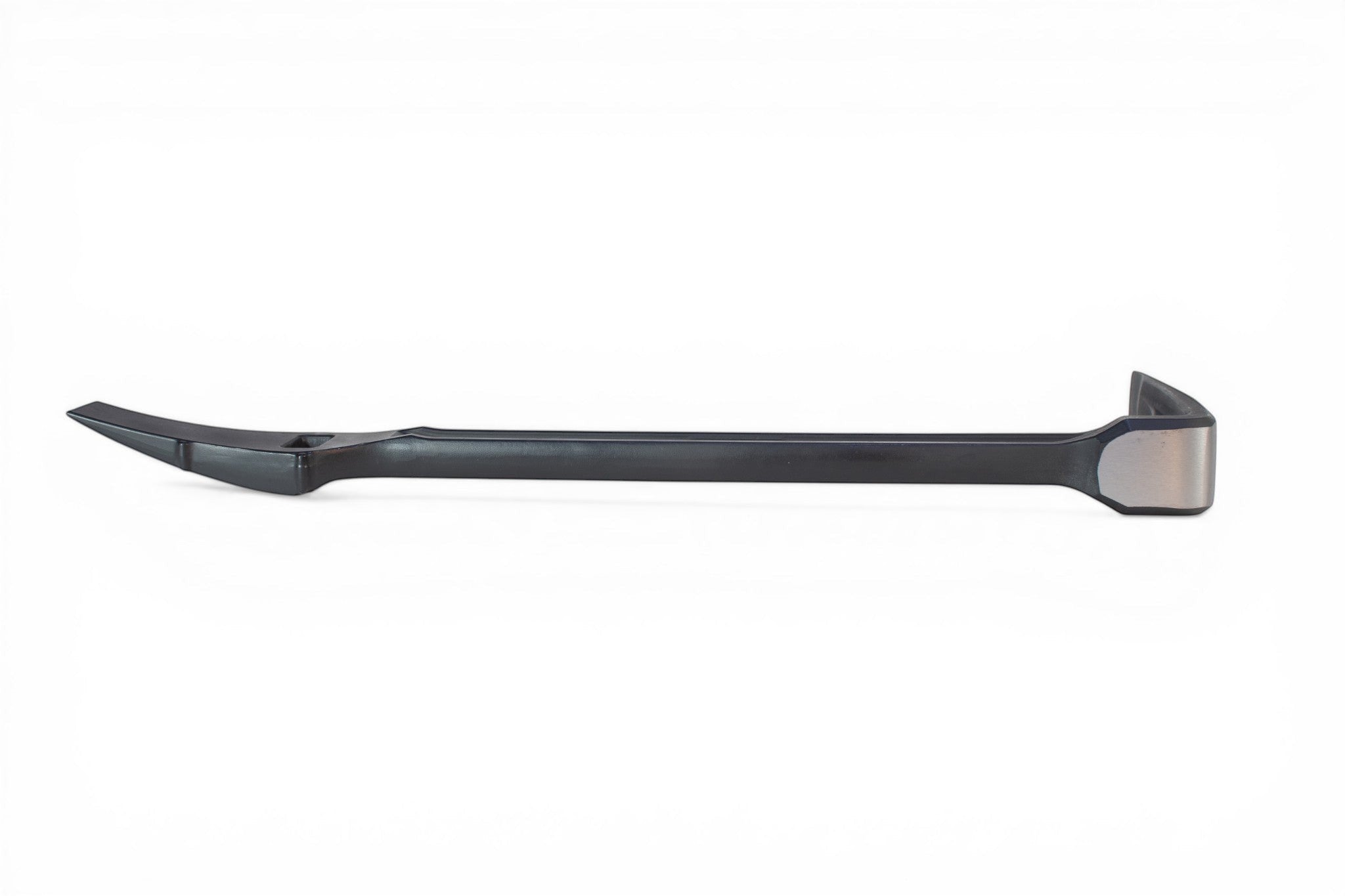Fire Maul Tools 18-inch black oxide finish steel tech bar with pry bar claw and adz.