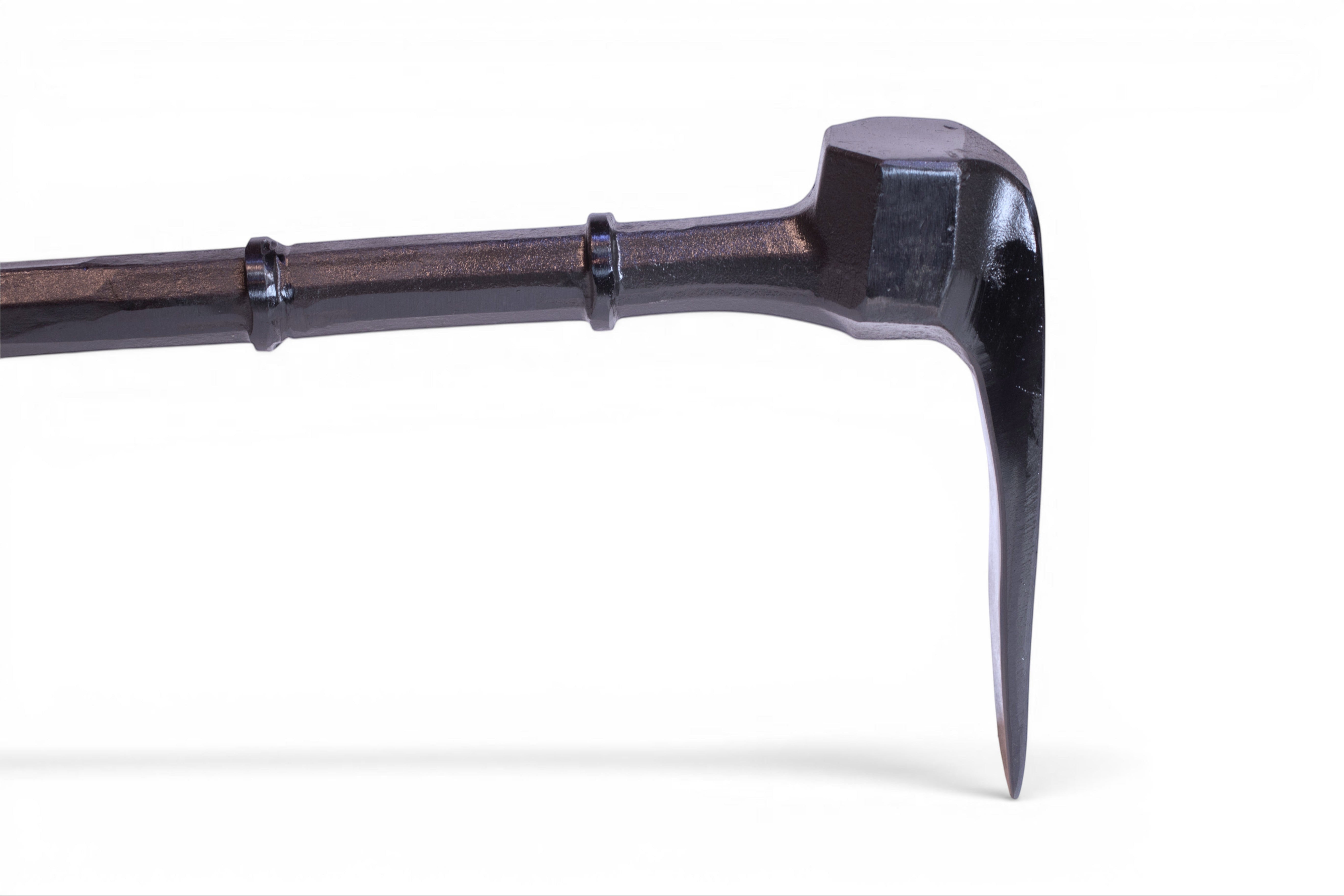 Fire Maul Tools Chicago Kelly halligan bar with black oxide finish, forged steel construction, and 90-degree adz head.
