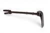 Fire Maul Tools Chicago Kelly halligan bar in black oxide forged steel with 90-degree adz and integrated fork tips.